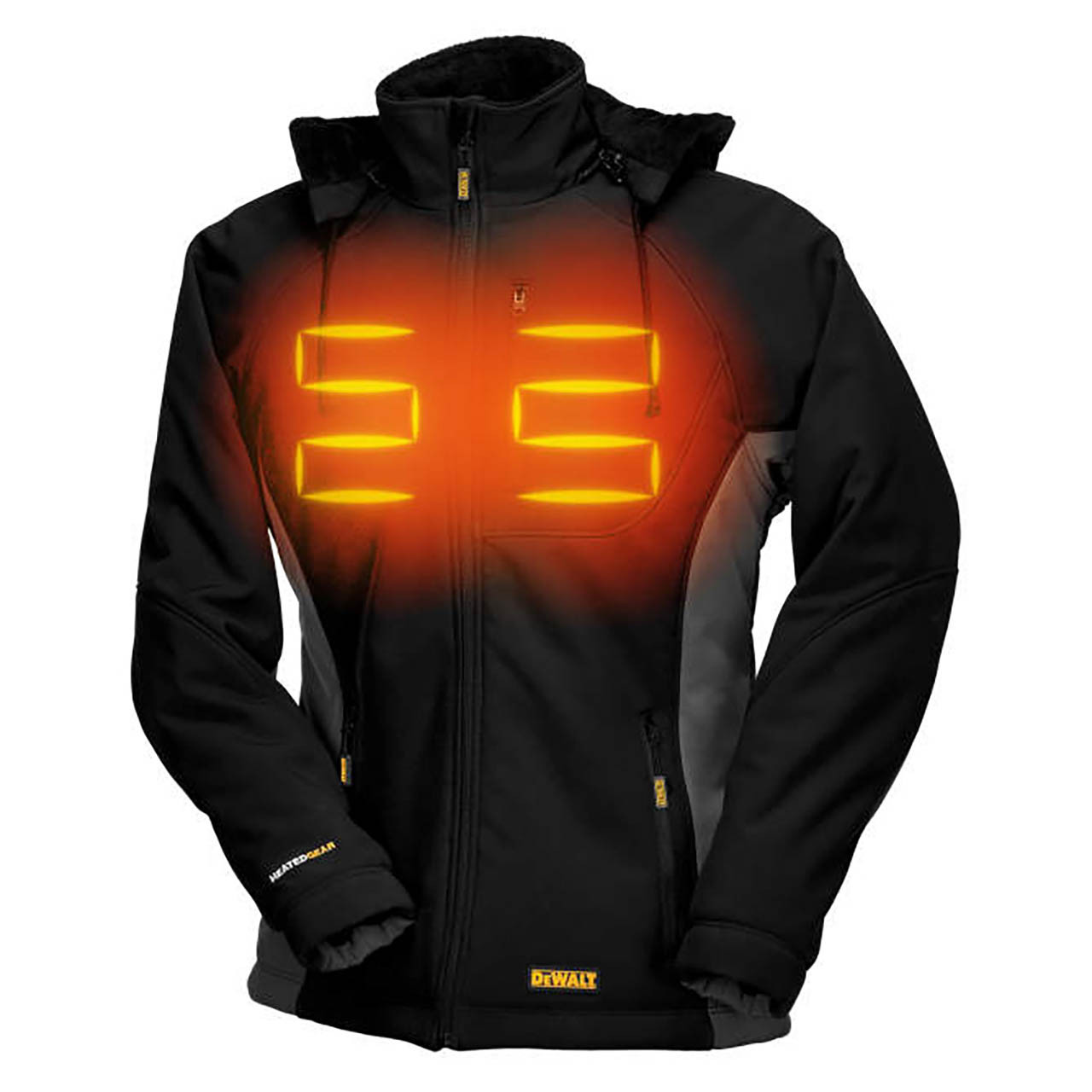 DEWALT Women's Heated Soft Shell Coat Kitted Size XL