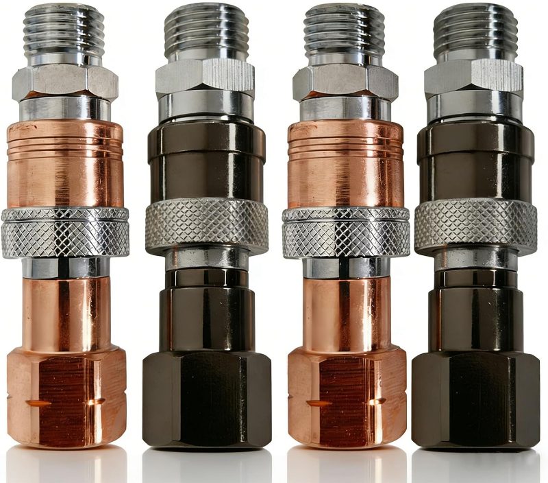 QUICK CONNECT TORCH, B-SIZE 9/16"-18 UNF, LH MALE X SOCKET (DEMAND VALVE), LH FUEL GAS
