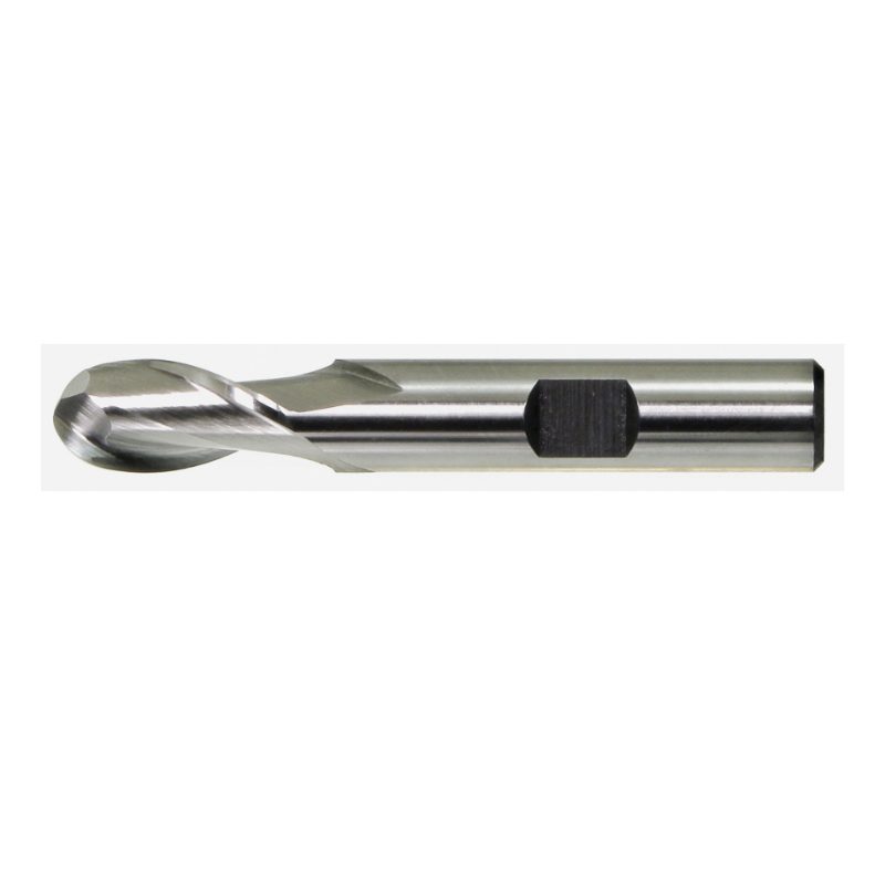 1-1/8 2FL END- MIL BALL NOSE 1SH 6400A