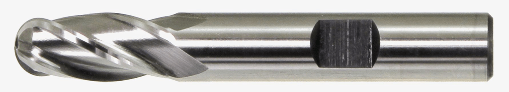 5/16 4FL END- MIL BALL NOSE 3/8SH 6400A