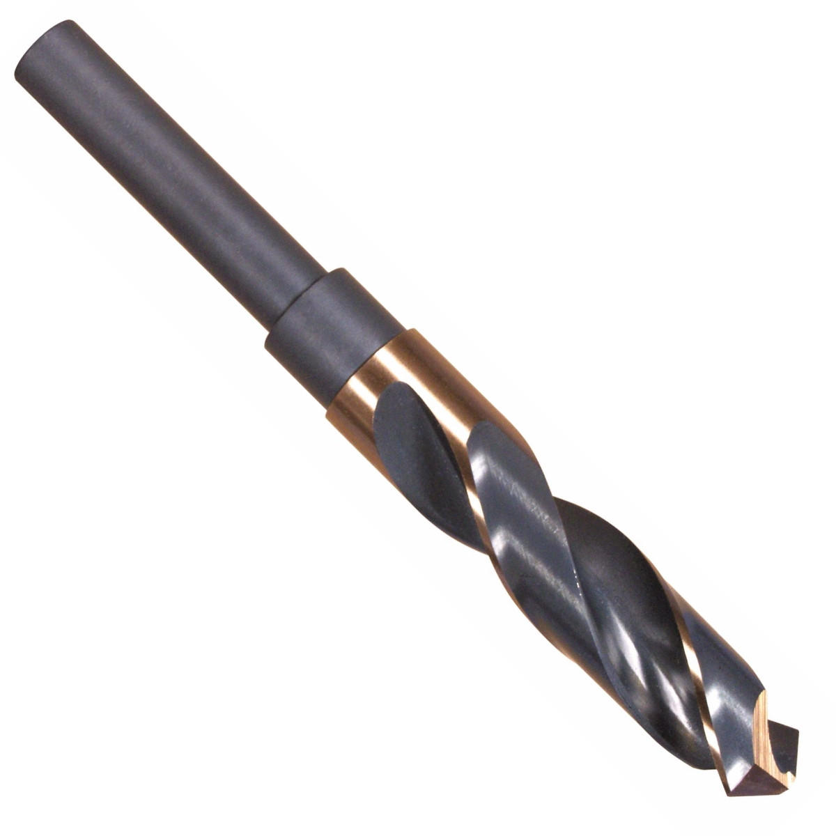 Triumph Drills 1/2" Reduced Shank Cobalt, HSS Black & Bronze Oxide 39/64