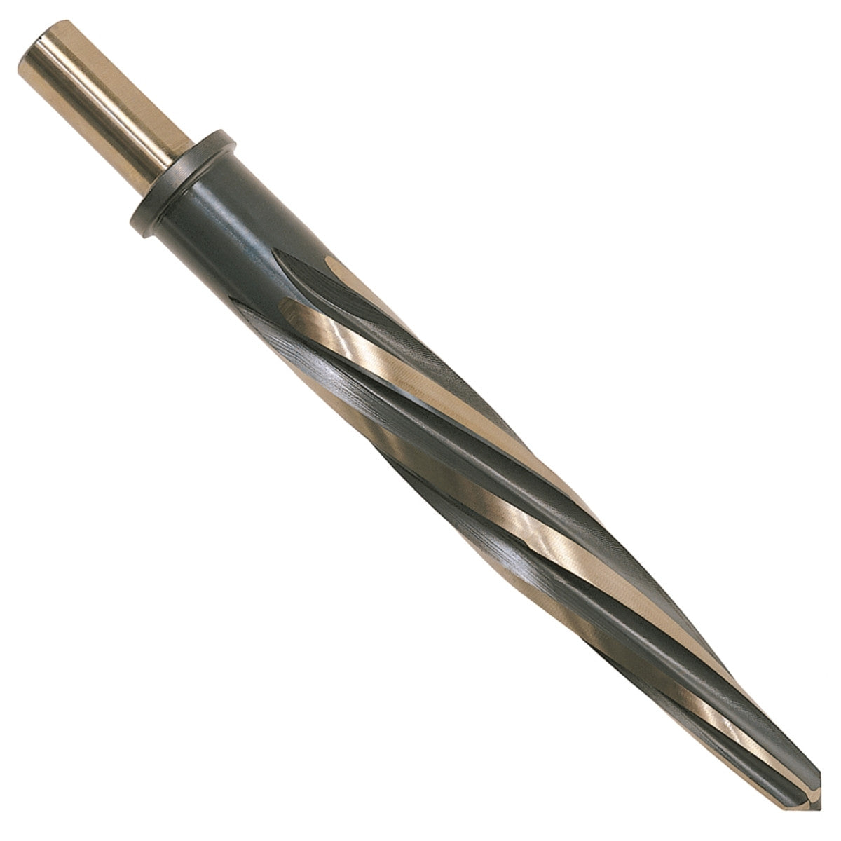 Triumph Drills 1/2" Reduced Shank 3-Flats HSS Black Oxide Flutes 49/64