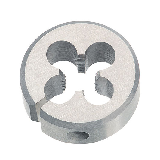 Triumph Split Round Adjustable Dies HSS Bright Finish HSS 1-1/2 ROUND ADJUSTABLE DIE 9/16-18 NF