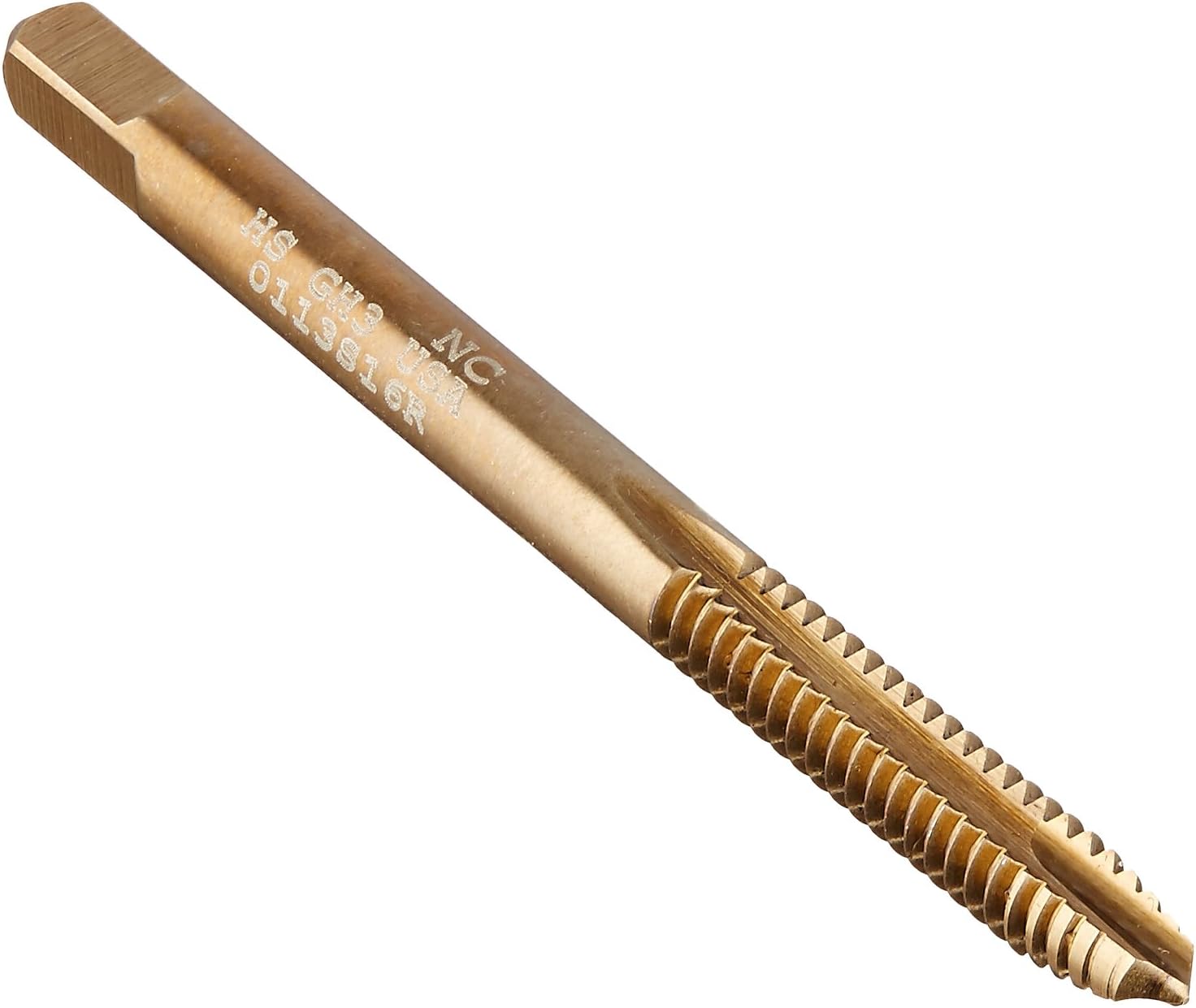 ThunderTap Metric Spiral Point Tap HSS Bronze Oxide M2.2 X 0.45