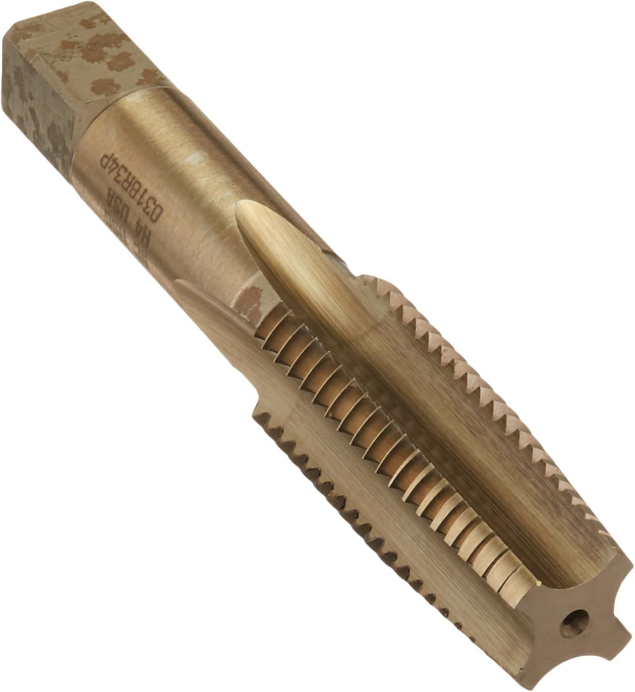 ThunderTap Straight Flute Hand Taps HSS Bronze Oxide 7/8-9 NC Plug