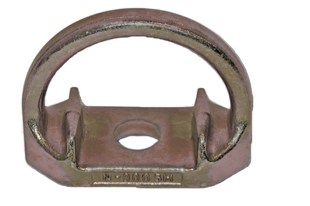 Forged Anchorage D-Bolt Connector 3/4" hole, yellow dichromate (does not include bolt)