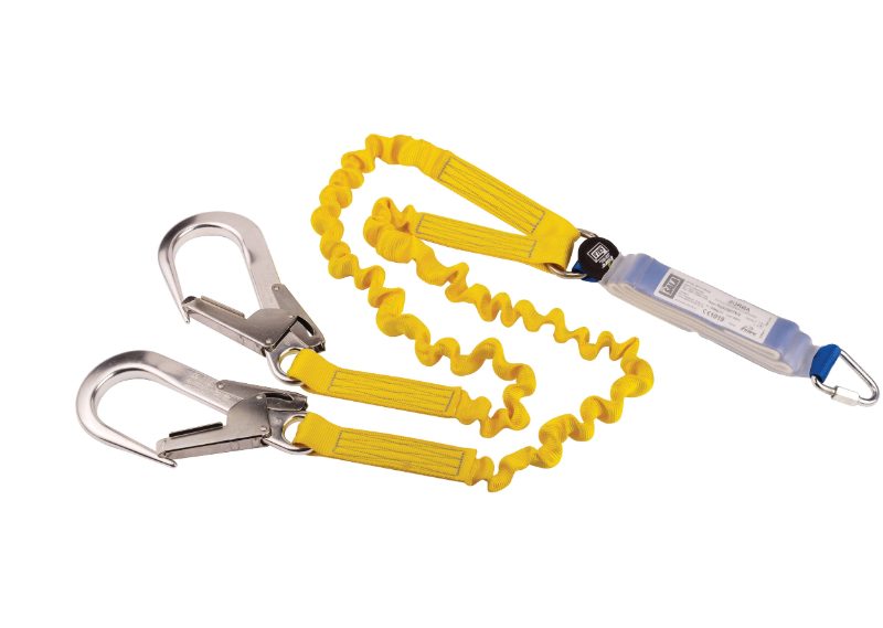 3M™ DBI-SALA® Twin-Leg Web Shock-Absorbing Lanyard 1246575C, 132 – 310 lb (59.9 – 140.6 kg), 6 ft (1.83 m)