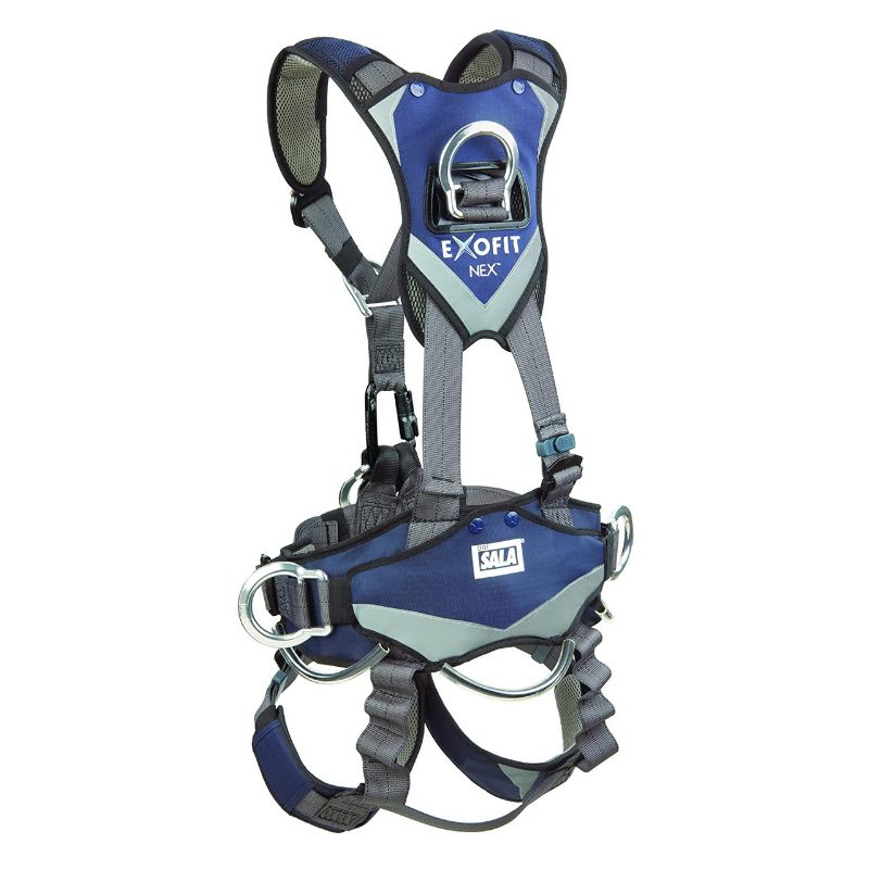 3M™ DBI-SALA® ExoFit NEX™ Comfort Rope Access Climbing/Positioning/Rescue/Suspension Safety Harness 1113373C, X-Large