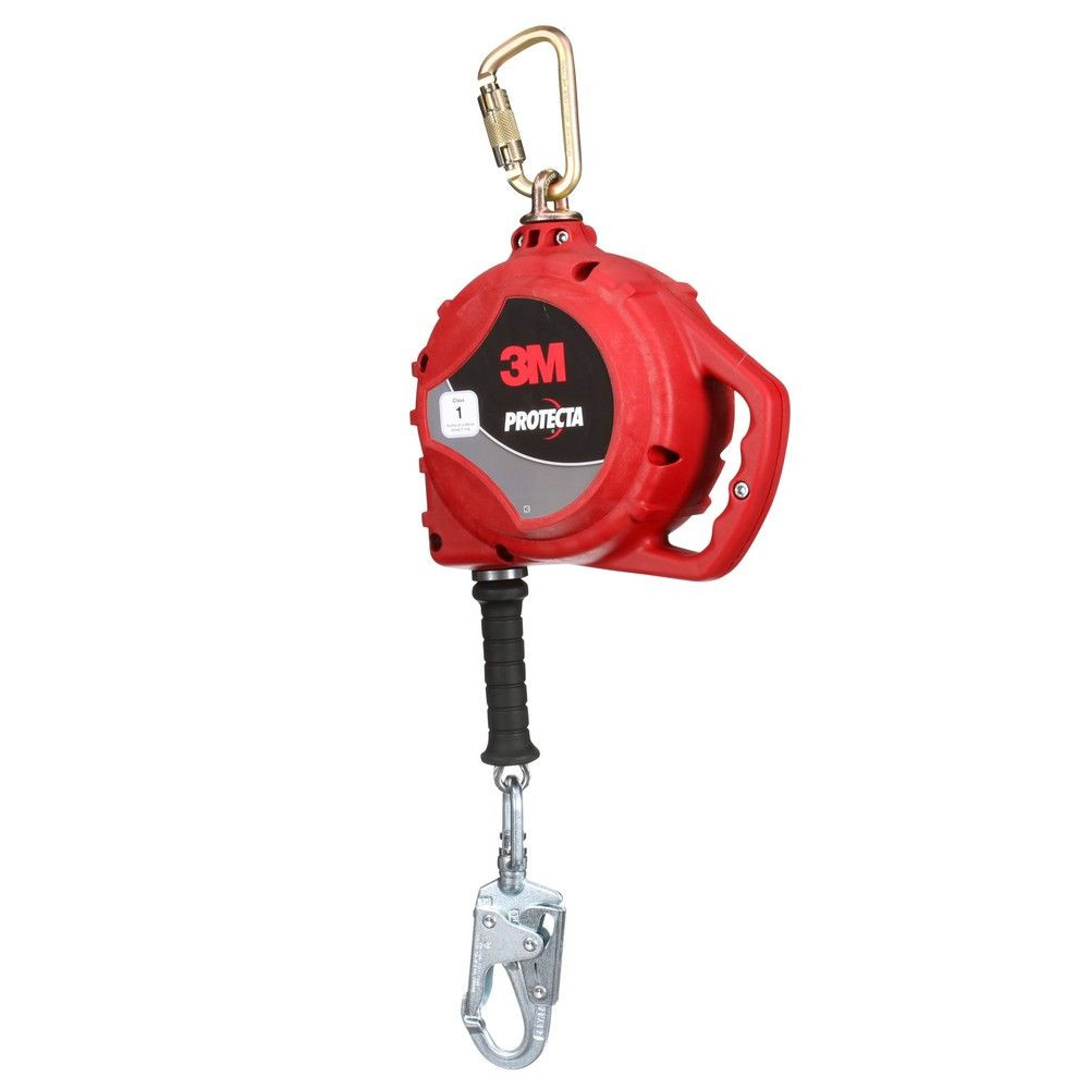 3M™ Self-Retracting Lifeline Cable Assembly 3401391, Galvanized, Zinc Plated Steel Hook 2000180, 30 ft (9.1 m)