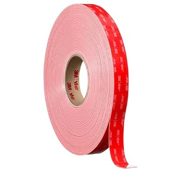 3M™ VHB™ Tape LSE-060WF, White, 25 mil (0.6 mm), 1 in x 36 yd (25.4 mm x 32.9 m), 9 Rolls/Case