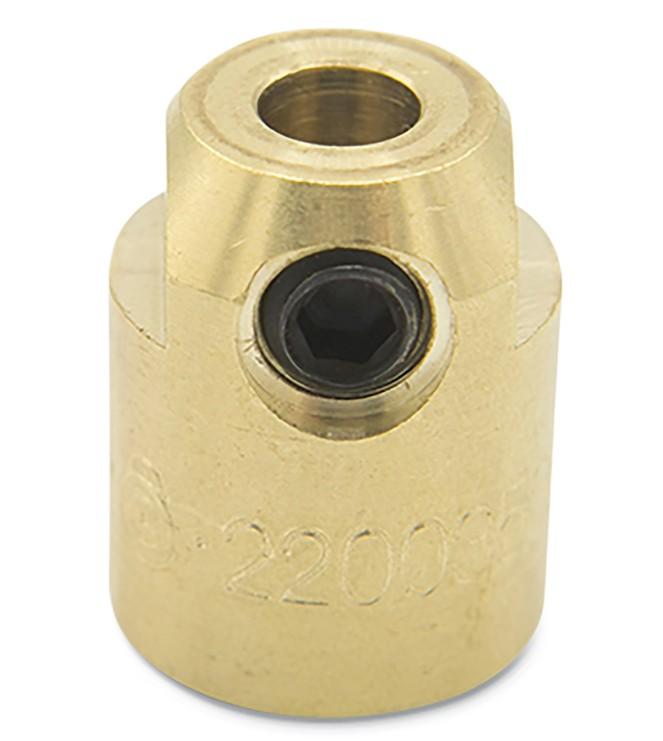 Bernard PWR PIN CAP, SETSCREW, OXO, WHITE, LAD3A-XX