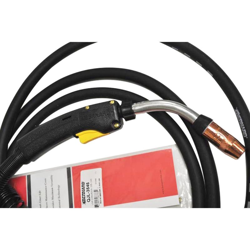 Bernard 600A,CL MIG Gun,15'(4.57m),.045"(1.2mm),Miller®,Conv