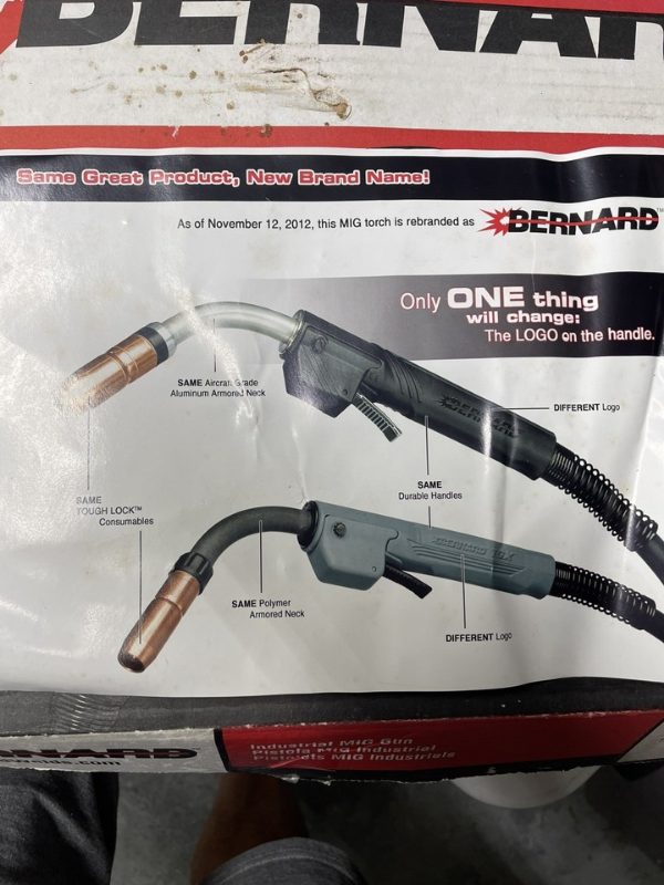 Bernard 350A,FRX MIG Gun,10'(3.05m),Miller®