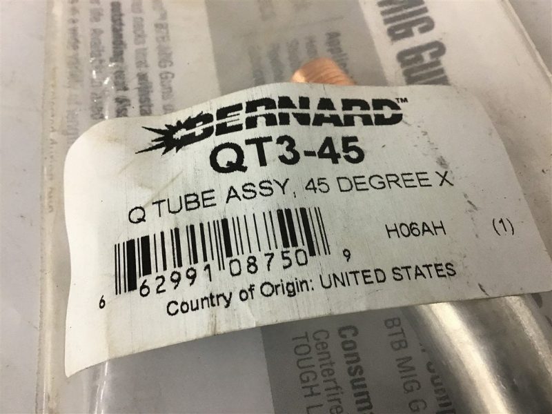 Bernard Q TUBE ASSY,45 DEGREE X R