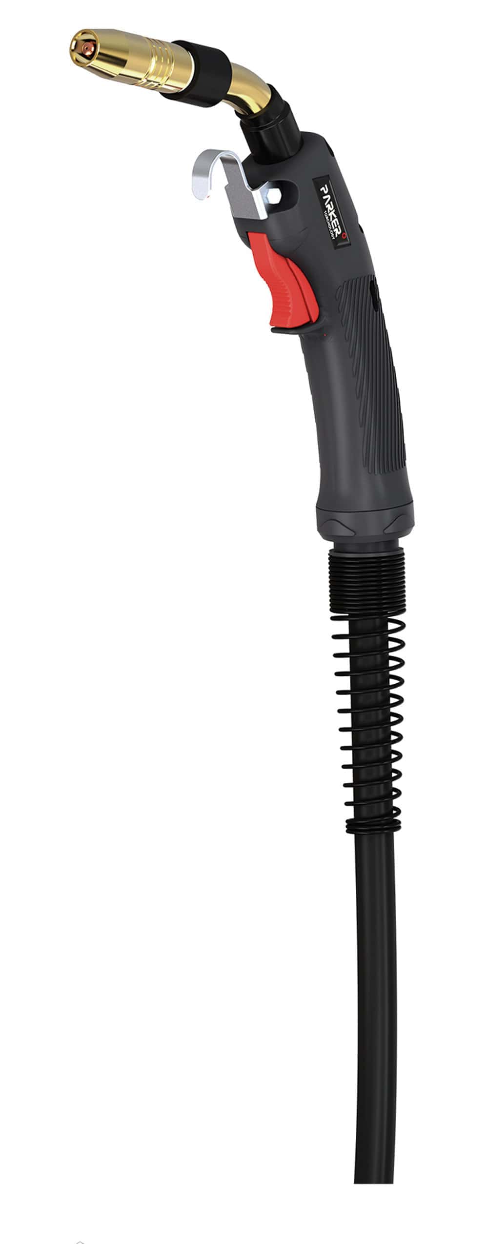 Bernard W-Gun W/C Mig Gun, 25ft, Standard Trigger 45 Deg Medium Neck, Centerfire .045in (1.2mm) – Steel Miller