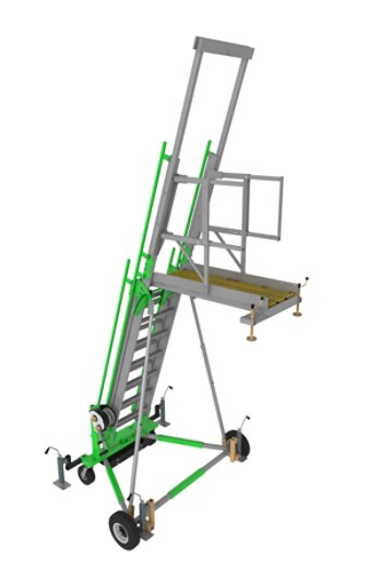 3M(TM) DBI-SALA® FlexiGuard(TM) Portable Tanker Ladder Access System Tow Bar Kit 8530859