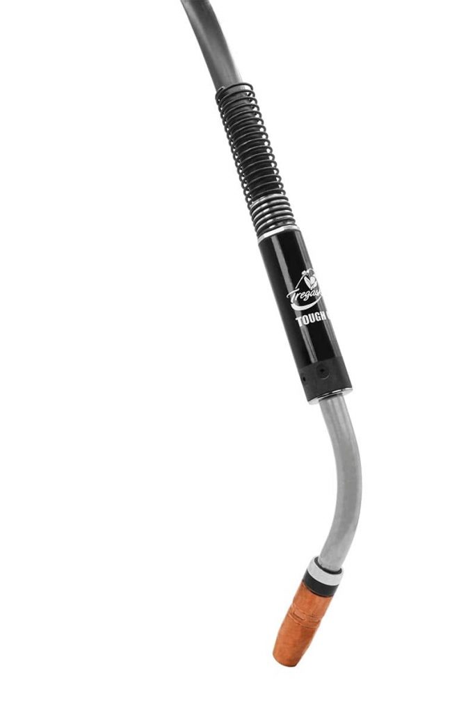Tregakiss MA1 Fixed Automatic A/C Torch, 385 Amp, 45 Deg Neck, Toughlock 6ft, 401-6-62 1/16in (1.6mm) – Steel Panasonic
