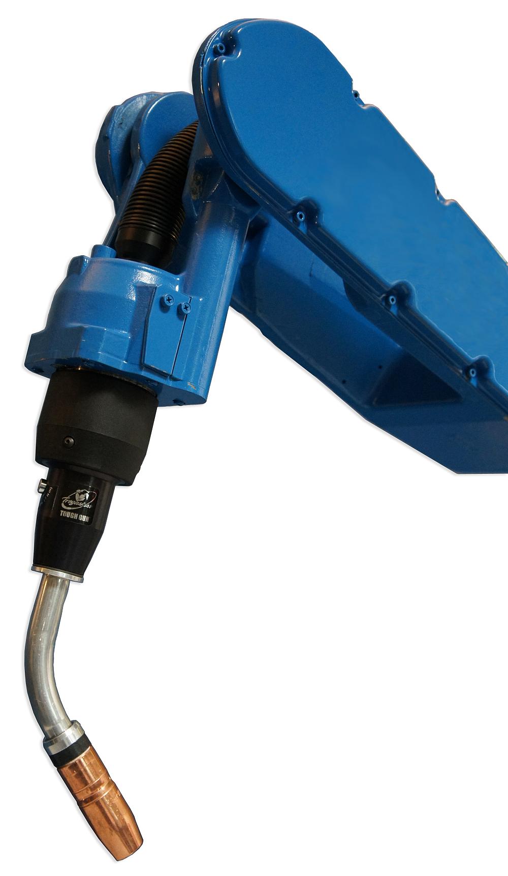 Tregakiss Tough Gun TA3 Robotic A/C Torch,, FANUC 120ID, Solid,, 401-48-50, 45 Deg Ext. Neck,, HD Toughlock, .030in (0.8mm) – S