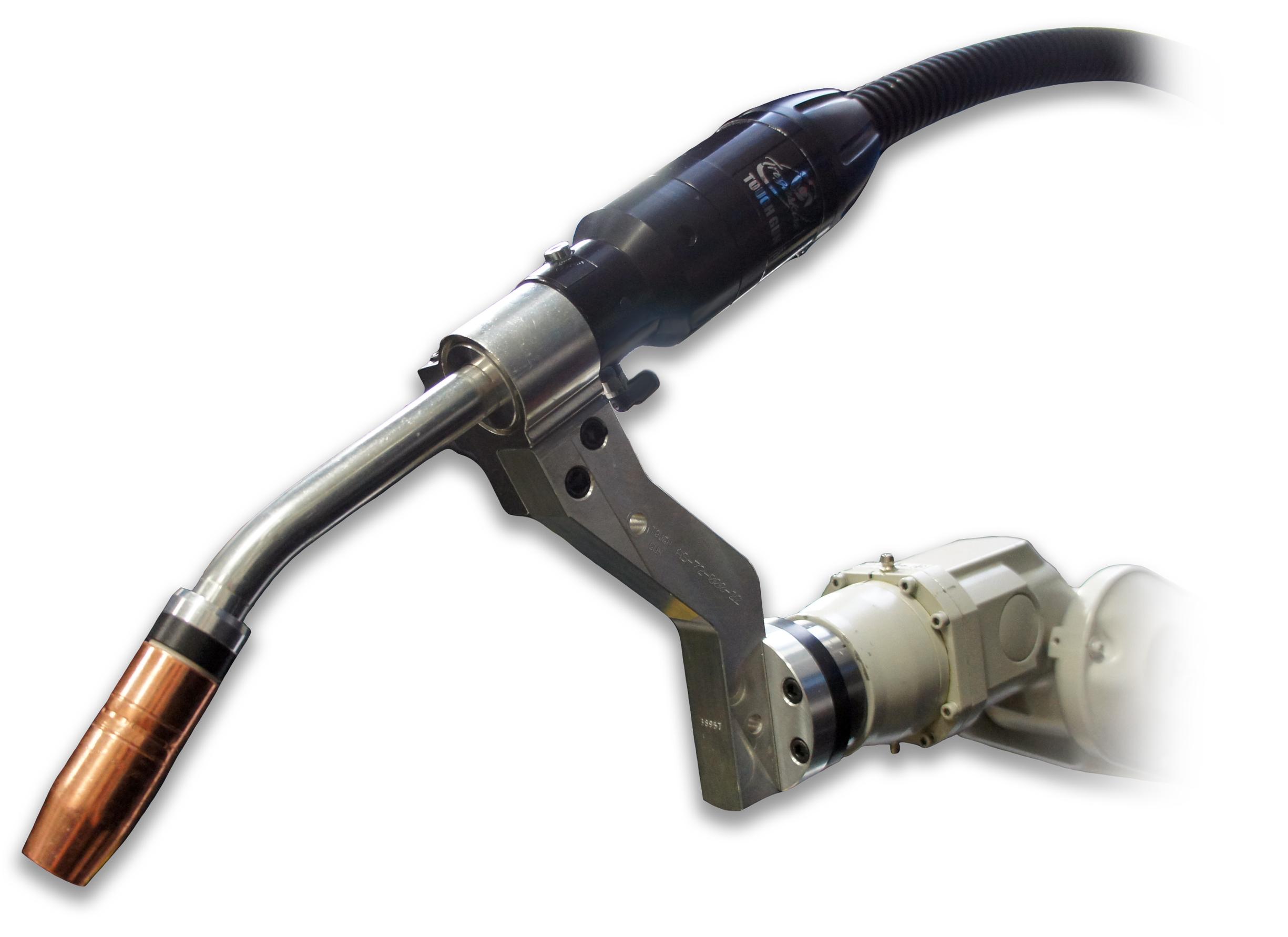 Tregakiss Tough Gun TA3 Robotic A/C Torch,, PANASONIC TM-1400,, Solid, Wire Brake,, 401-81-62, 45 Deg Neck,, HD Toughlock, .045i