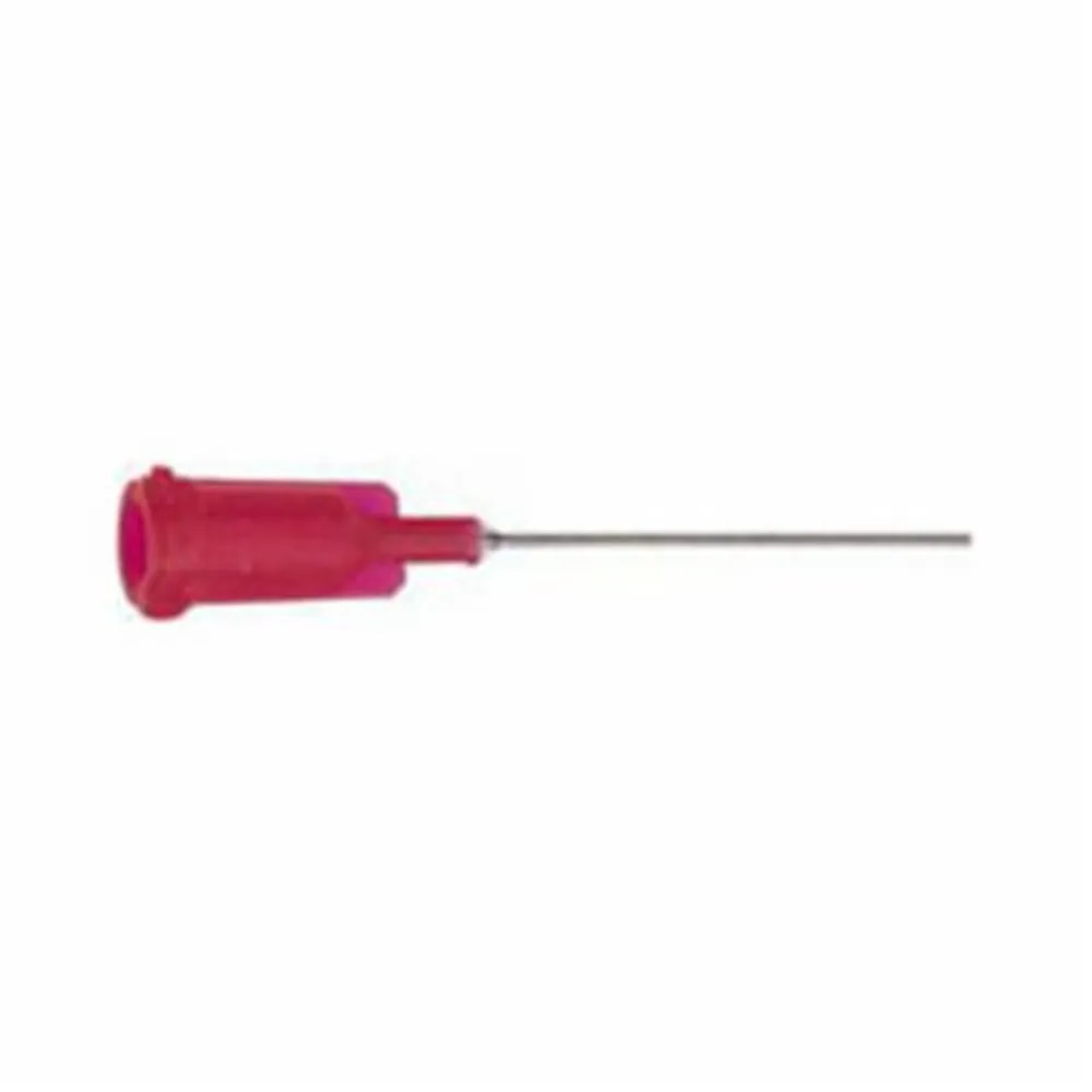 #25 GA S/S Straight, Red, 1/4" Long (50) Each