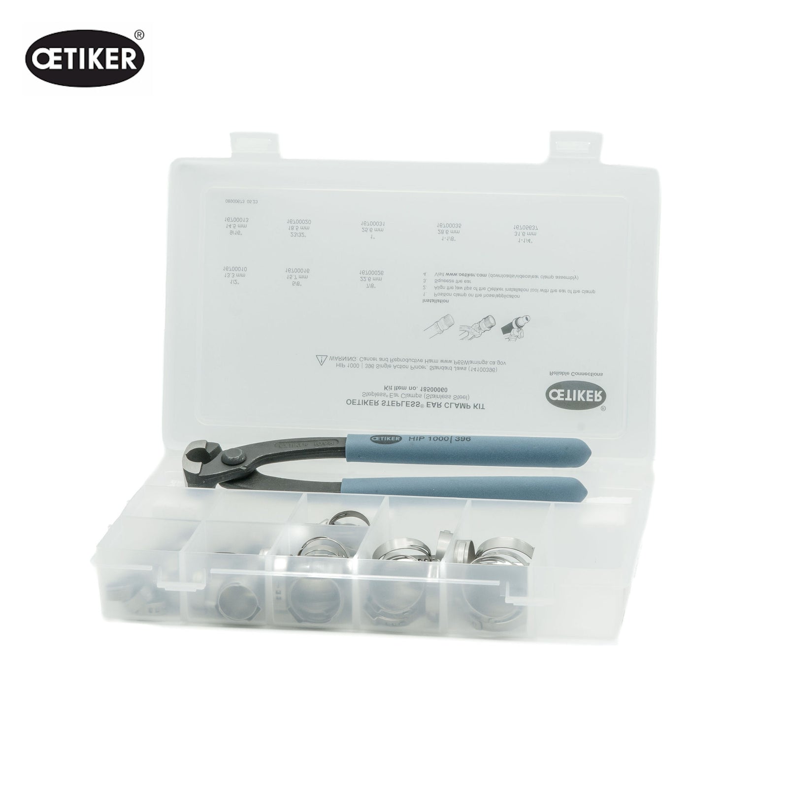 Stepless Ear Clamp Stainless Steel 39.6-706R