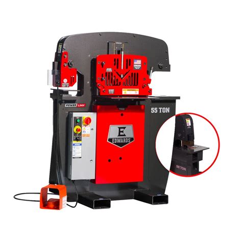 55 Ton Ironworker 3 Phase, 208 Volt, Coper Notcher