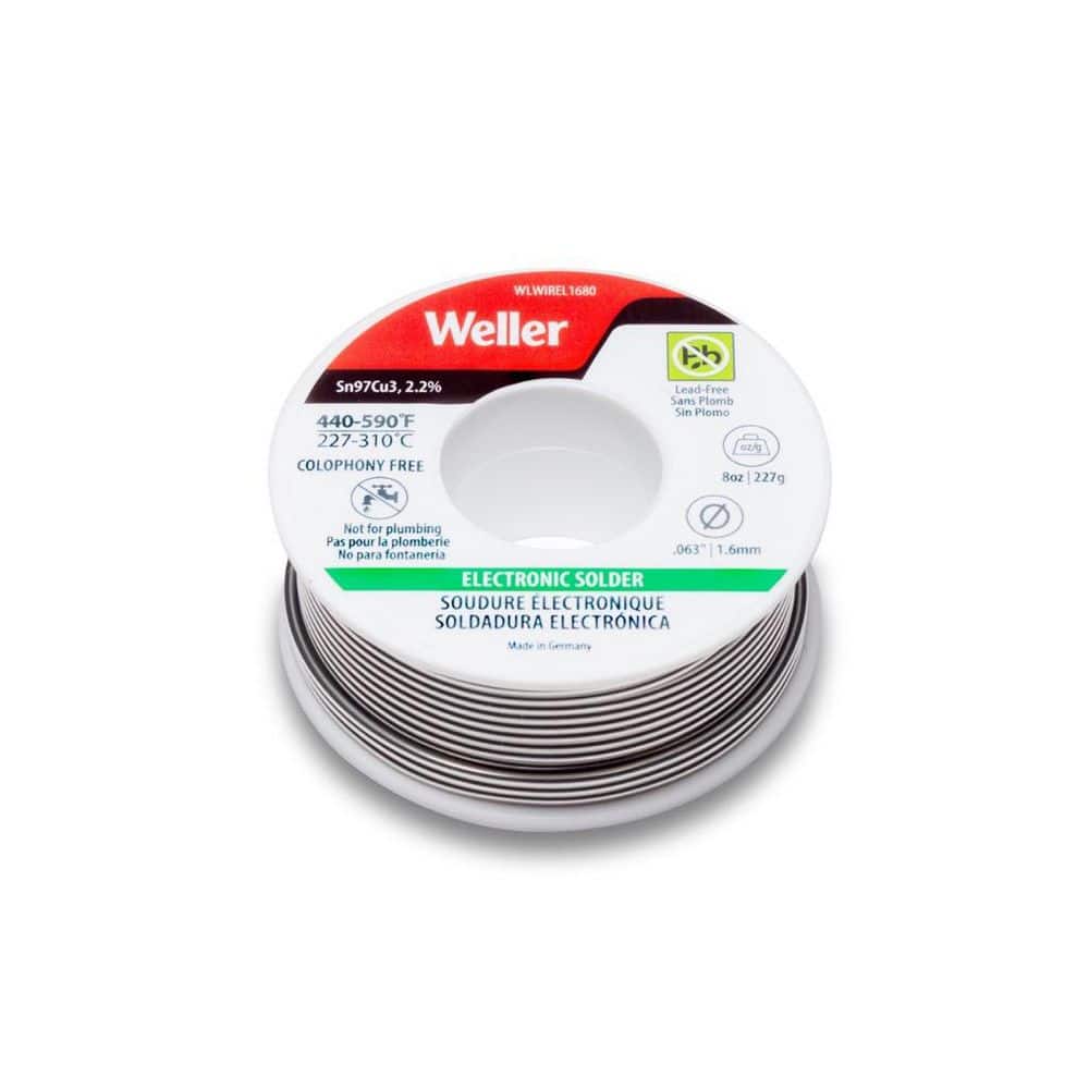 60/40 EL. SOLDER – 1.6MM – 227G / 8OZ