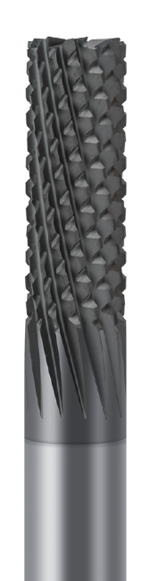3/8X1-1/2X4 CFRP BURR END NICKED ROUTER