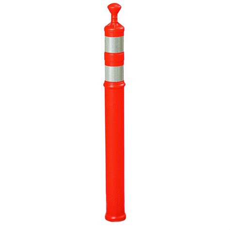 Grabber Tube, 42" (2) 3" Yellow Orafol Flexible Prismatic (5934) Bands, No Base