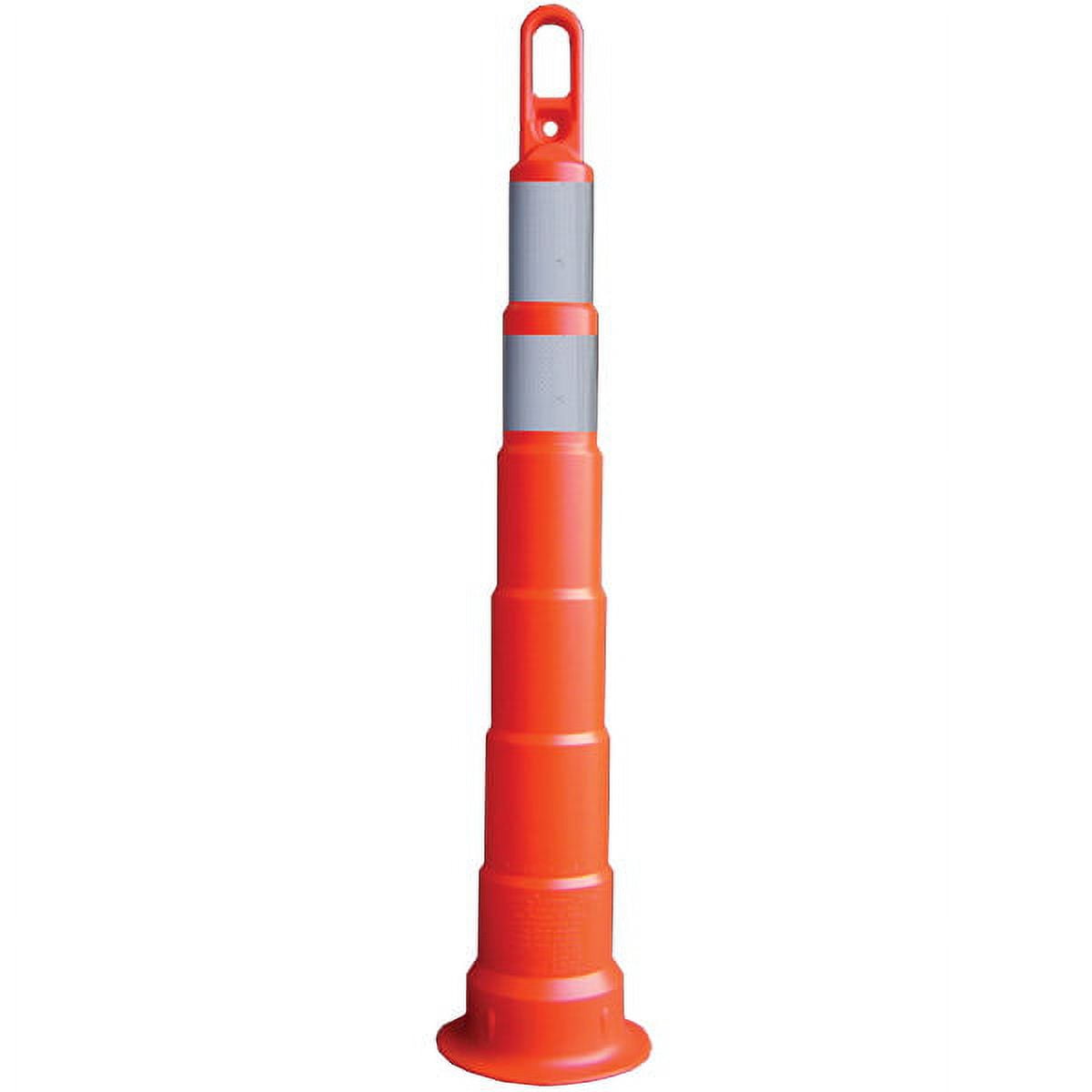 Looper Cone, 42" (4) 6" Orafol Super Bright Bands OWOW, HIP Equivalent, No Base