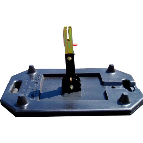 Zephyr Rubber Base Sign Stand, Pallet of 40 units w/ Standard Latch Bracket Assembly, No Box
