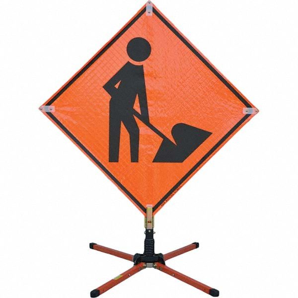 Roll Up Sign 36x36 Avery OmiBrite (WU7014) PP HF Low Shoulder (W8-9)
