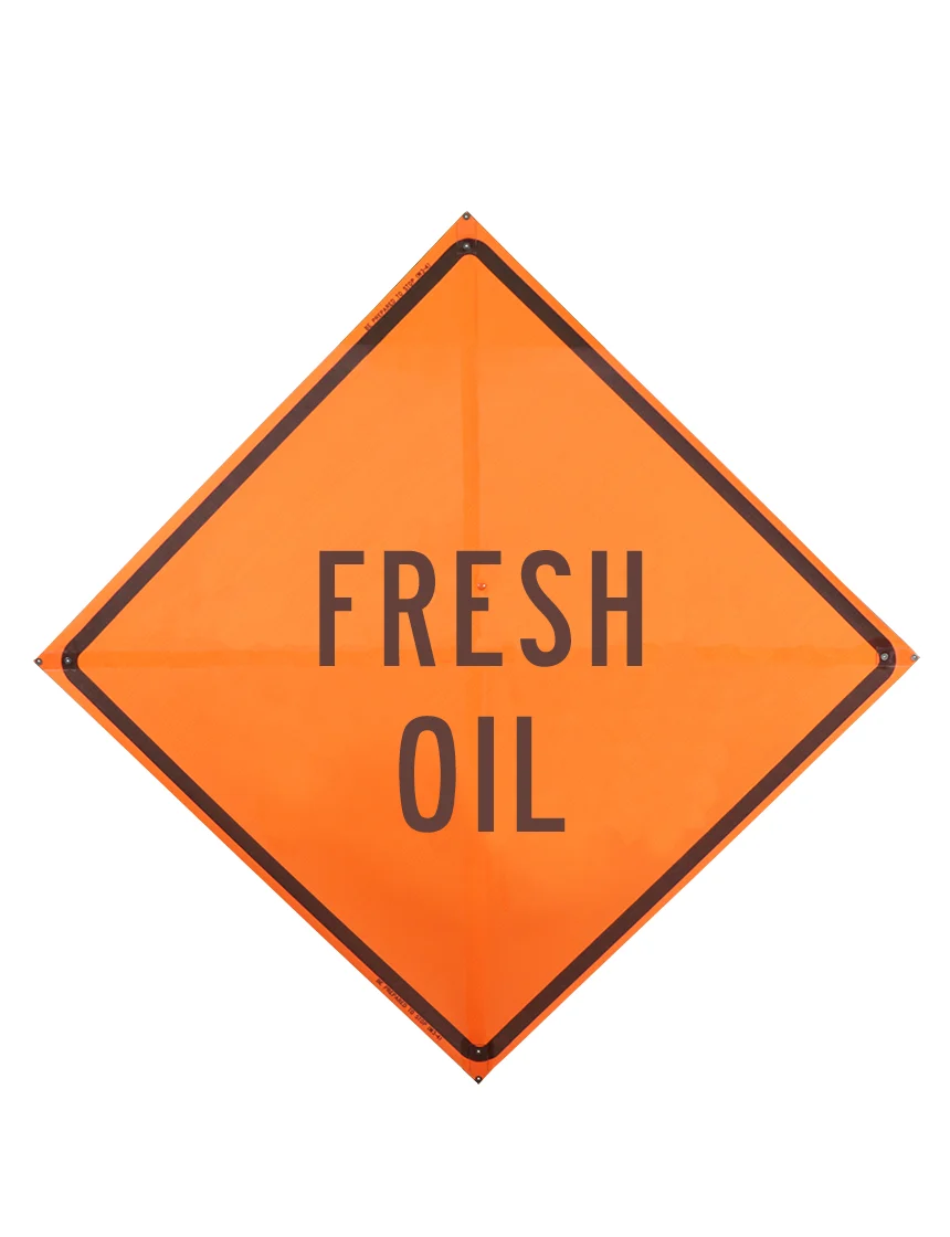 Roll Up Sign 48x48 Avery OmiBrite (WU7014) PP HF Fresh Oil (W21-2)