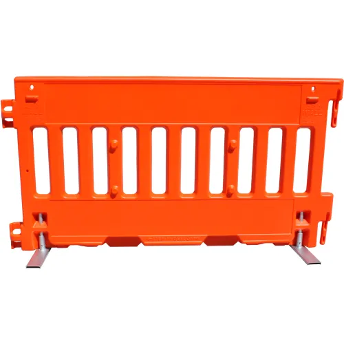 Urbanite Wall Orange HI Orange / White Block Pattern, 36" Strips Top & Bottom on Both Sides